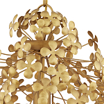 Подвесной светильник золотой с декором в виде лепестков клевера Hanging Clover варинант исполнения - 1 | Loft Concept в Кирове