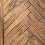 Шкаф из массива сосны с орнаментом "Ёлочка" Geometric Ornament варинант исполнения - 5 | Loft Concept в Кирове