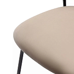 Стул Singer Chair без подлокотников светло-коричневый Велюр варинант исполнения - 5 | Loft Concept в Кирове