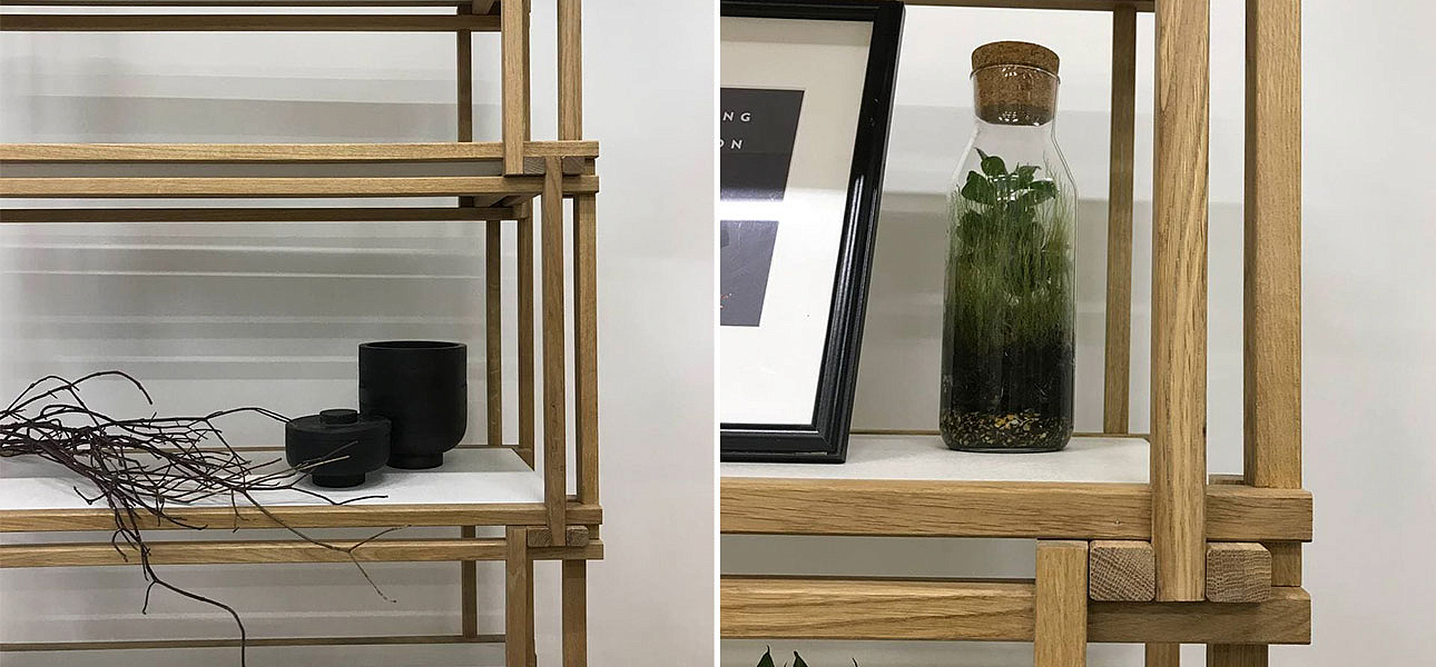 Стеллаж кубические сечения Ernie Стеллаж кубические сечения Ernie - Loft-Concept в Кирове