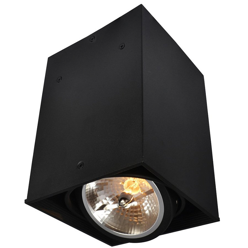 Спот Pointer 1 Cube spot Black Черный Спот Pointer 1 Cube spot Black Черный в Кирове | Loft Concept
