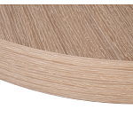 Столик журнальный круглый со светлым шпоном Light Veneer Table варинант исполнения - 4 | Loft Concept в Кирове