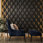 Гипсовая 3D панель с принтографией PM-108 варинант исполнения - 5 | Loft Concept в Кирове