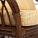 Комплект уличной мебели из ротанга Clara коричневый варинант исполнения - 5 | Loft Concept в Кирове