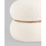 Пуф Полли S тедди белый варинант исполнения - 2 | Loft Concept в Кирове