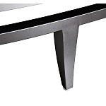 Комод фактурный серебристый с дверцами Silver Chest of Drawers варинант исполнения - 3 | Loft Concept в Кирове