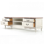 ТВ-тумба в стиле прованс из массива берёзы Interiors Romance варинант исполнения - 3 | Loft Concept в Кирове