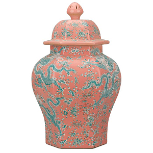 Ваза Turquoise Dragons