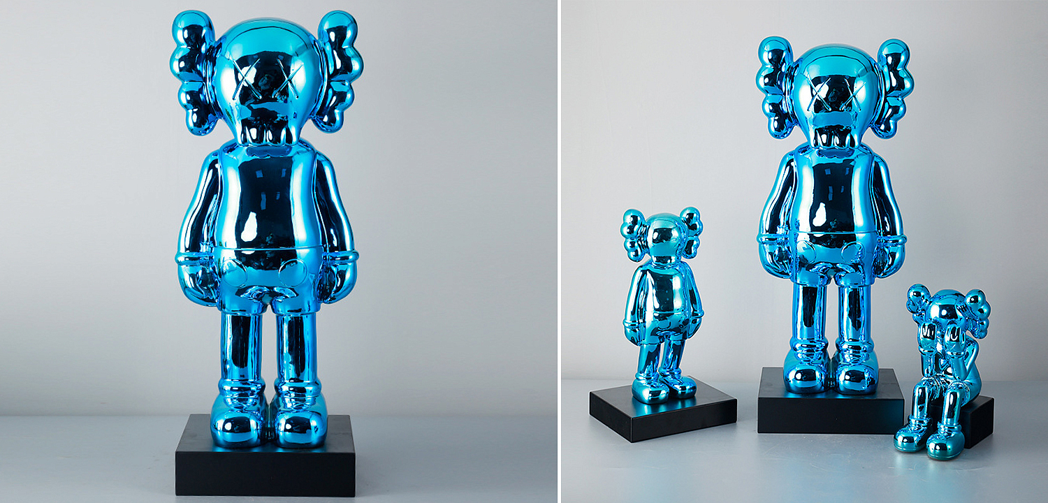 Статуэтка KAWS Blue on stand Статуэтка KAWS Blue on stand - Loft-Concept в Кирове