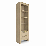  Стеллаж 2 ящика 4 открытые полки Flowchart 60 см варинант исполнения - 2 | Loft Concept в Кирове