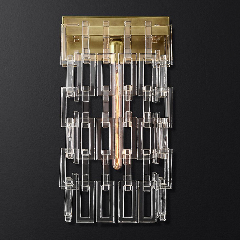 Бра Restoration Hardware Marignan Sconce Прозрачный Бронза Бра Restoration Hardware Marignan Sconce Прозрачный Бронза в Кирове | Loft Concept