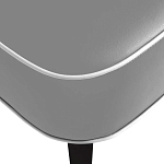 Квадратный мягкий пуф на черных ножках Winton Pouf Square варинант исполнения - 8 | Loft Concept в Кирове