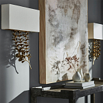 Бра Brass Eucalyptus Branches Lampshade Wall Lamp варинант исполнения - 3 | Loft Concept в Кирове