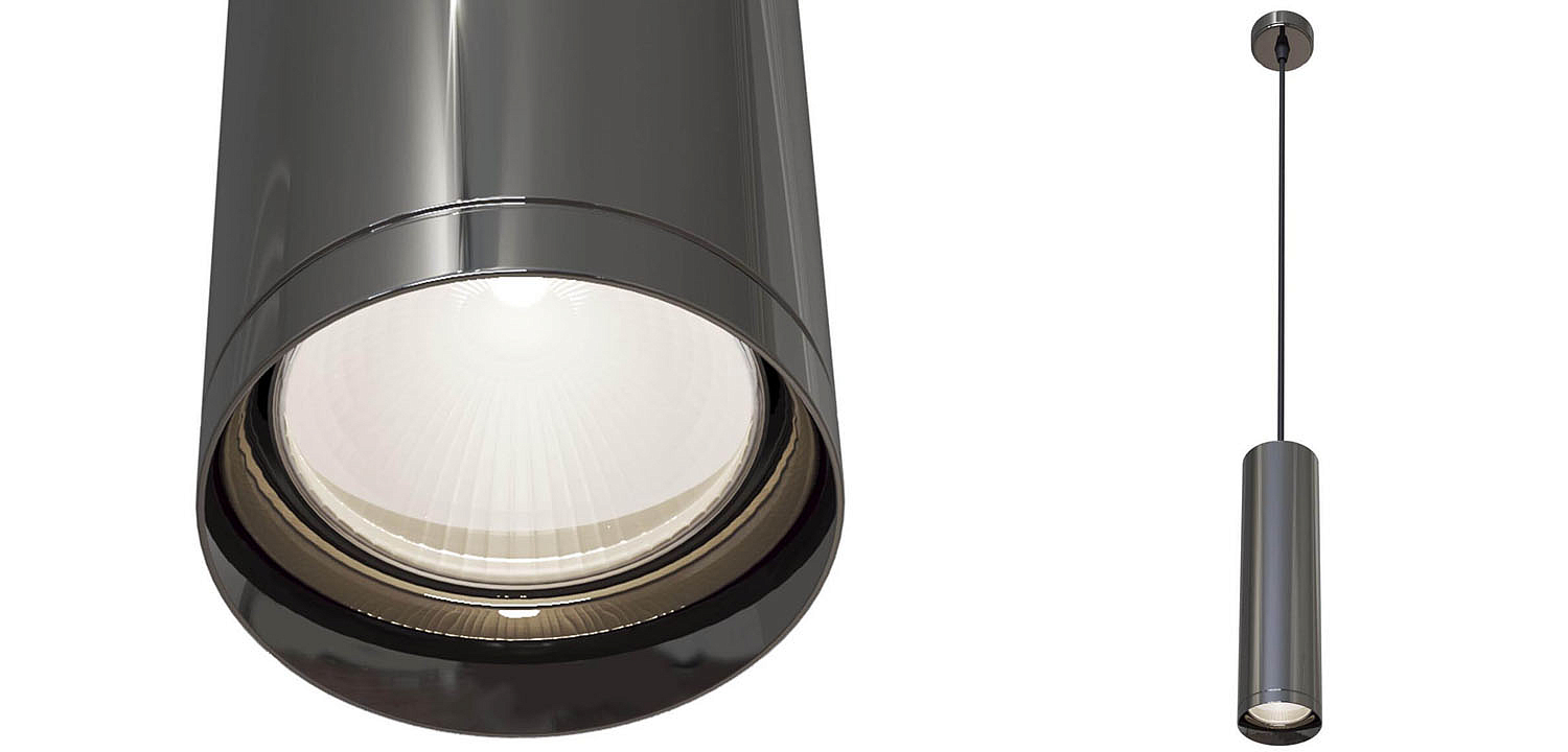 Подвесной светильник Trumpet tube graphite 30 Подвесной светильник Trumpet tube graphite 30 - Loft-Concept в Кирове