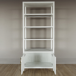 Стеллаж со стеклянными полками Elsa Dreams White варинант исполнения - 3 | Loft Concept в Кирове