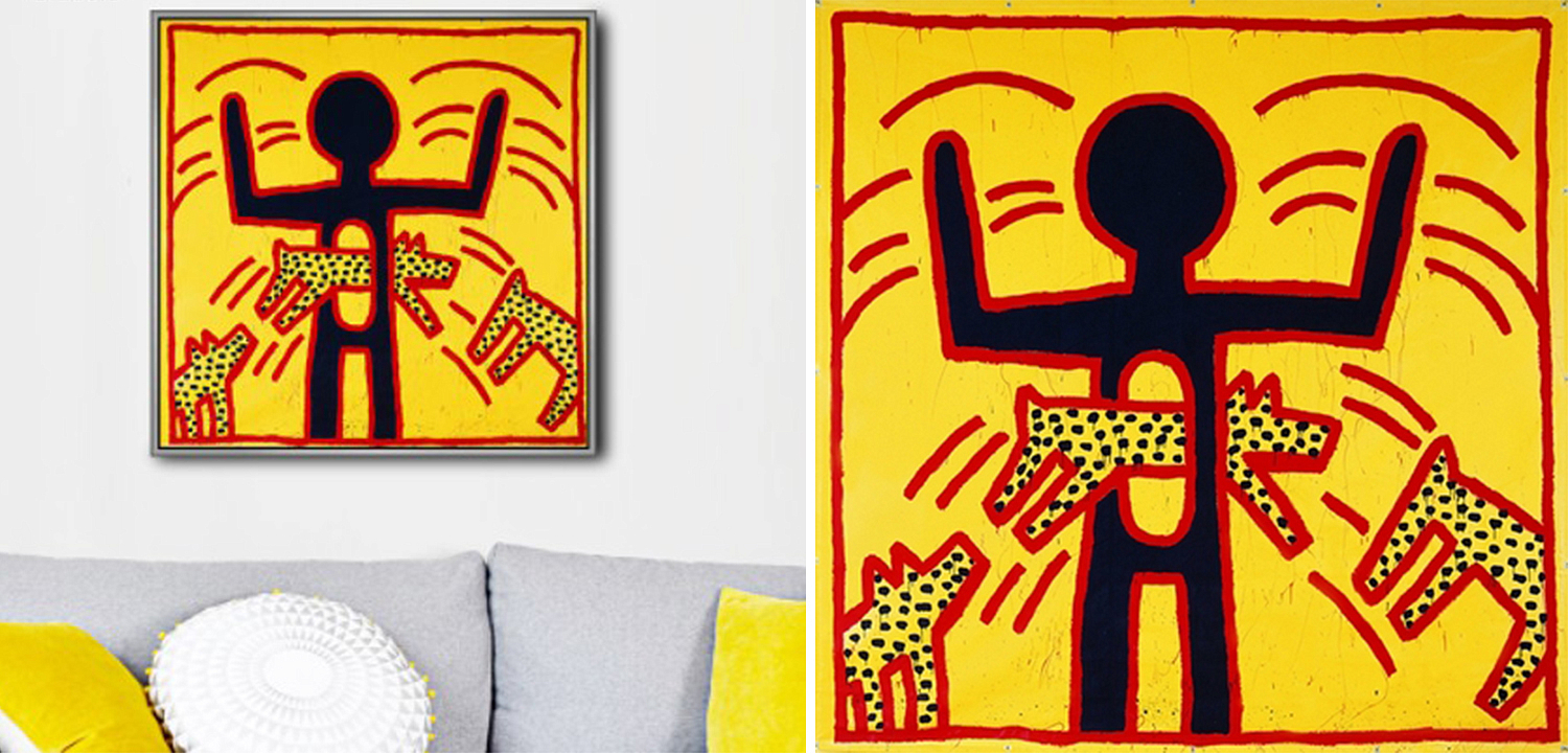 Постер Keith Haring 9 Постер Keith Haring 9 - Loft-Concept в Кирове