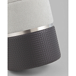 Пуф Mauldine с ящиком серо-черный с экокожей варинант исполнения - 3 | Loft Concept в Кирове