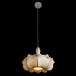 Подвесной светильник с белым фигурным абажуром и мягкими волнистыми краями Cloud Motion  варинант исполнения - 3 | Loft Concept в Кирове