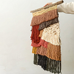 Текстильное Панно с бахромой варинант исполнения - 3 | Loft Concept в Кирове