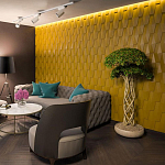 Гипсовая 3D Панель M-36 варинант исполнения - 2 | Loft Concept в Кирове