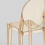Прозрачный стул с янтарным оттенком LOUIS GHOST CHAIR варинант исполнения - 6 | Loft Concept в Кирове