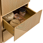 Шкаф с геометрическим рисунком на дверцах Anders Light Wood варинант исполнения - 5 | Loft Concept в Кирове