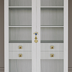 Дизайнерский шкаф витрина Elsa Dreams White с 4-мя ящиками варинант исполнения - 2 | Loft Concept в Кирове