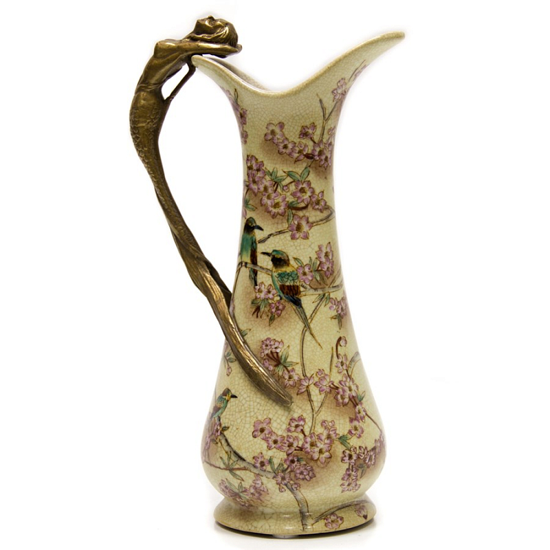 Кувшин Birds in Sakura Мульти Бронза в Кирове | Loft Concept 