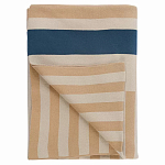 Плед из хлопка с геометрическим рисунком Elan Stripe  варинант исполнения - 1 | Loft Concept в Кирове