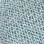 Дизайнерское круглое мягкое кресло в голубой пестрой обивке Roux Round Armchair варинант исполнения - 7 | Loft Concept в Кирове