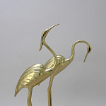 Статуэтка бронзовая пара Журавли Bronze Birds варинант исполнения - 1 | Loft Concept в Кирове