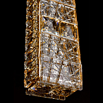 Подвесной светильник прямоугольный с фактурным хрустальным плафоном Light Delight варинант исполнения - 6 | Loft Concept в Кирове