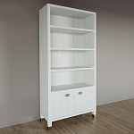 Книжный Стеллаж Elsa Dreams White с задней стенкой варинант исполнения - 2 | Loft Concept в Кирове