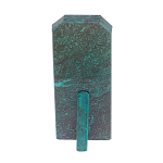 Часы погон ВС подарочные настольные из натурального камня Змеевик Military Clock варинант исполнения - 18 | Loft Concept в Кирове