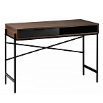 Стол рабочий в стиле лофт с ящиком и нишей для хранения Urban Style Space 2 варинант исполнения - 1 | Loft Concept в Кирове