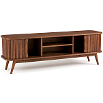 ТВ-тумба с двумя раздвижными дверцами Toinette Brown TV Stand варинант исполнения - 3 | Loft Concept в Кирове