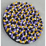 Панно «Цветение виолы» варинант исполнения - 2 | Loft Concept в Кирове