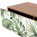 Длинная ТВ-тумба с принтом на ящиках Elise TV Stand варинант исполнения - 5 | Loft Concept в Кирове