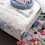 Дизайнерская кровать с системой хранения варинант исполнения - 4 | Loft Concept в Кирове