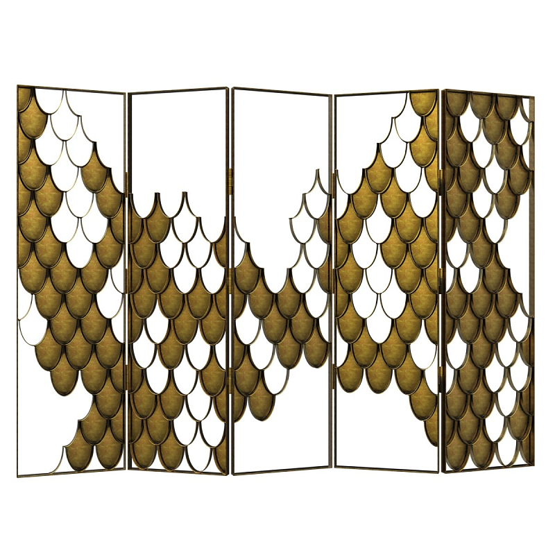 Ширма BRABBU Koi II SCREEN Золотой Ширма BRABBU Koi II SCREEN Золотой в Кирове | Loft Concept