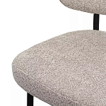 Стул мягкий с серо-бежевой буклированной обивкой Inspiration from Provence варинант исполнения - 6 | Loft Concept в Кирове