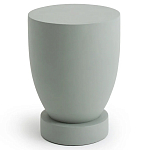 Приставной столик из массива манго Tom-tom Grey варинант исполнения - 1 | Loft Concept в Кирове