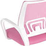 Офисное кресло с основанием из белого пластика Desk chairs Pink варинант исполнения - 7 | Loft Concept в Кирове