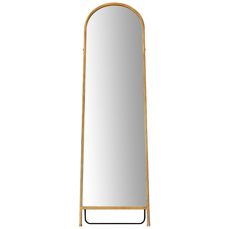 Напольное зеркало Arch Brass Mirror Латунь Напольное зеркало Arch Brass Mirror Латунь в Кирове | Loft Concept