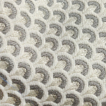 Мебельная ткань Жакард Чешуя бежевый цвет N 1050 варинант исполнения - 3 | Loft Concept в Кирове